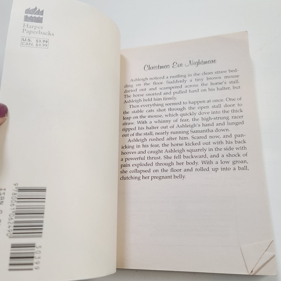 Vintage 90s Thoroughbred Super Edition Ashleigh's Christmas Miracle - Picture 6 of 8